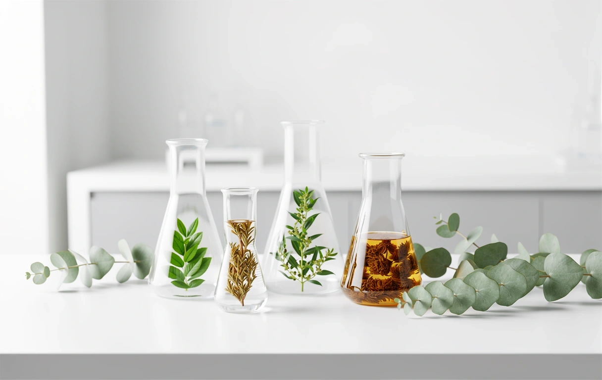 Laboratório e botânica natural